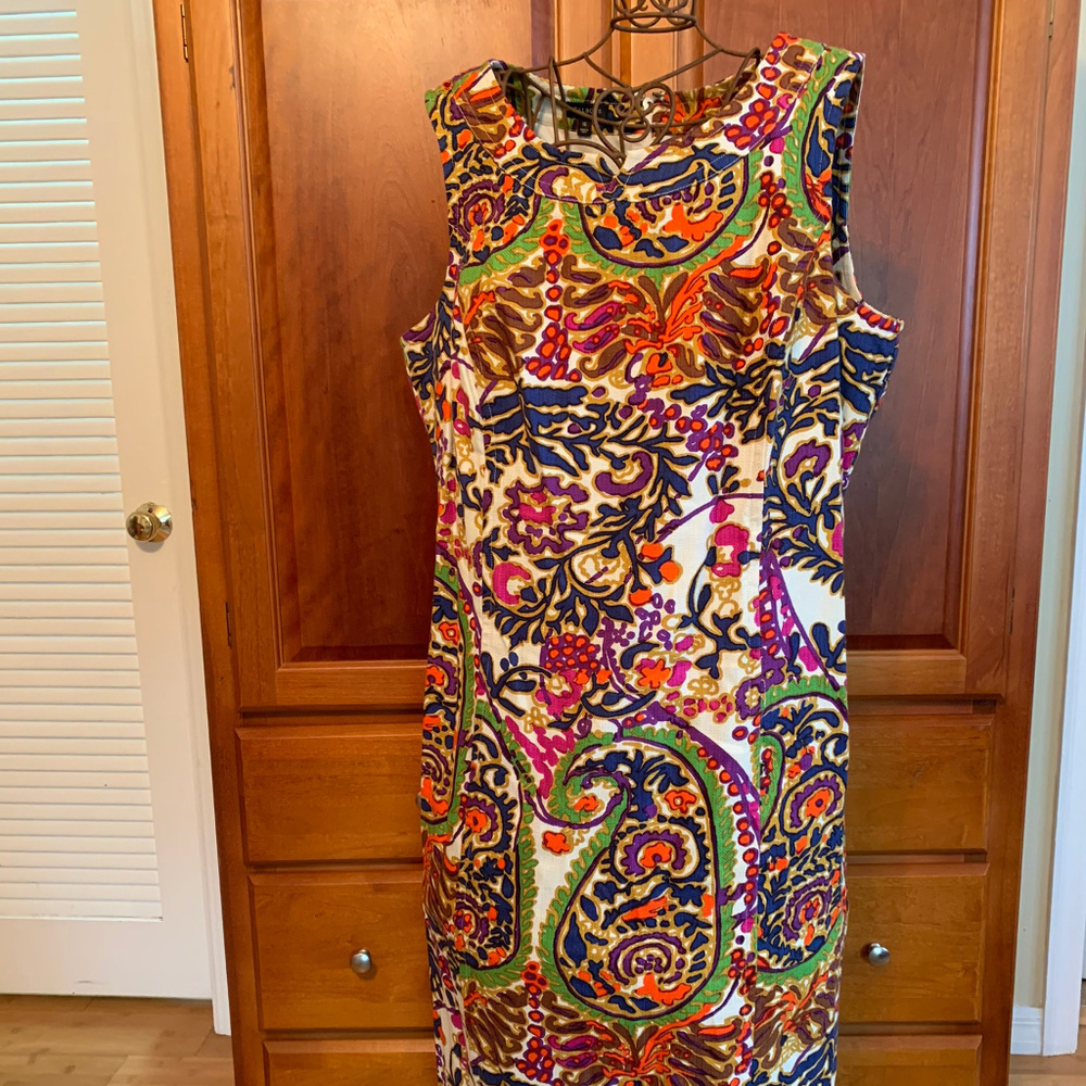 NWOT Talbots Floral Dress size 16